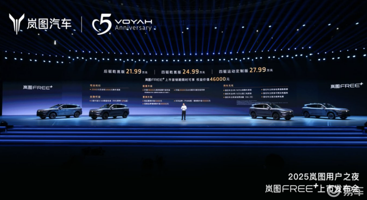 不到22万，买华为“全家桶”！岚图FREE+上市有多卷？